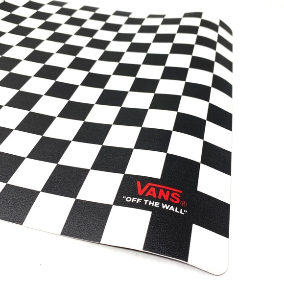 VANS Mouse Pad Desk Mat Family Exclusive White Black Check VN000DNRNOA1 - Picture 5 of 7